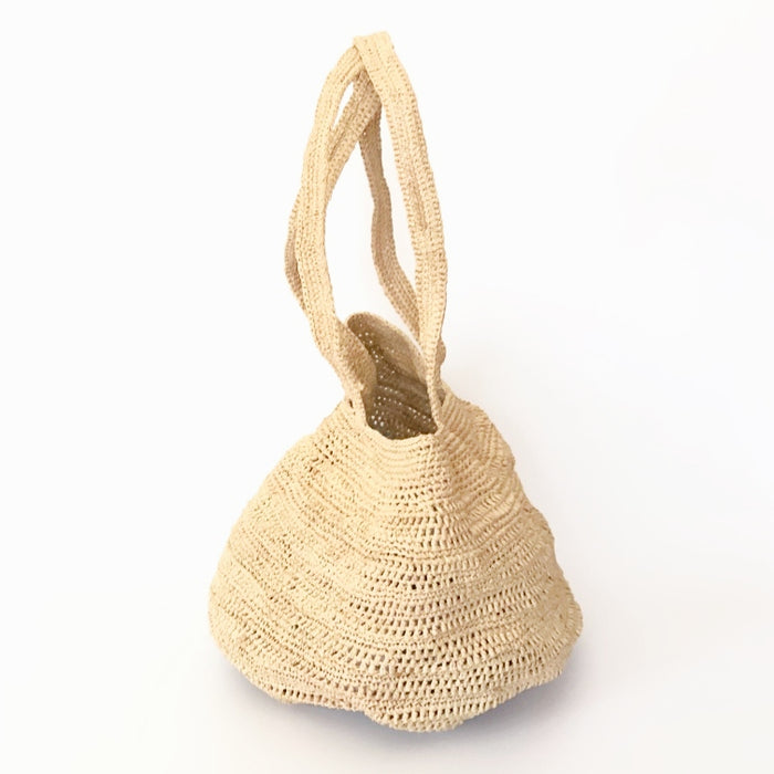 Raffia Cloud Bag